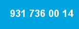931 736 00 14